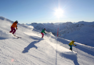 skifahren wintersport arosa s
